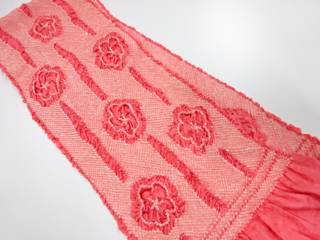 SILK Tie-dye obiage for furisode